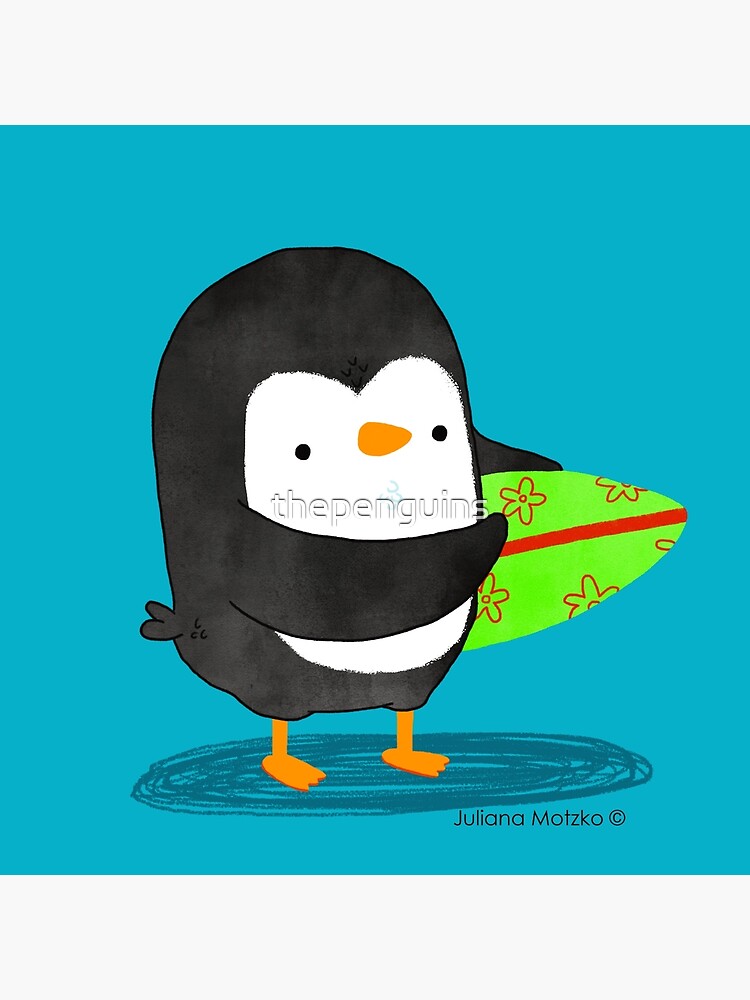 Surf Penguin by thepenguins
