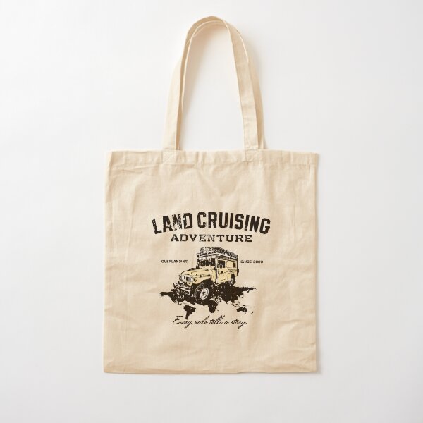 Every Mile Tells a Story - dark print Cotton Tote Bag