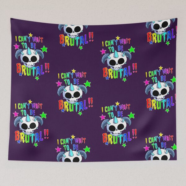 Item preview, I can't Wait to be Brutal !! designed and sold by RayneGallows.