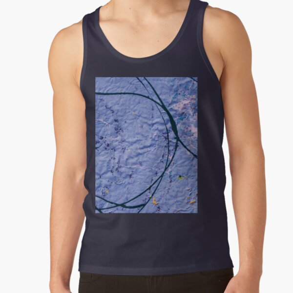 indigo rough texture Tank Top