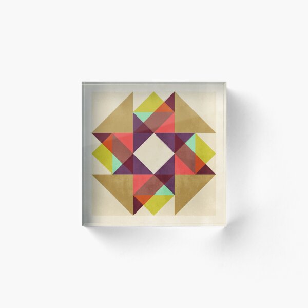 Quilt Block #02 Acrylic Block