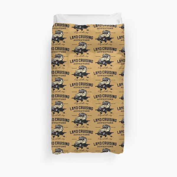 Every Mile Tells a Story - dark print Duvet Cover