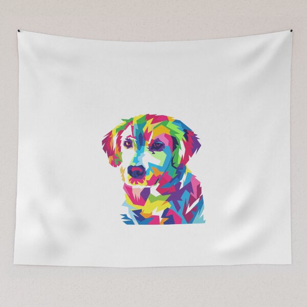 Item preview, Abstract art dog. designed and sold by javaoverride.