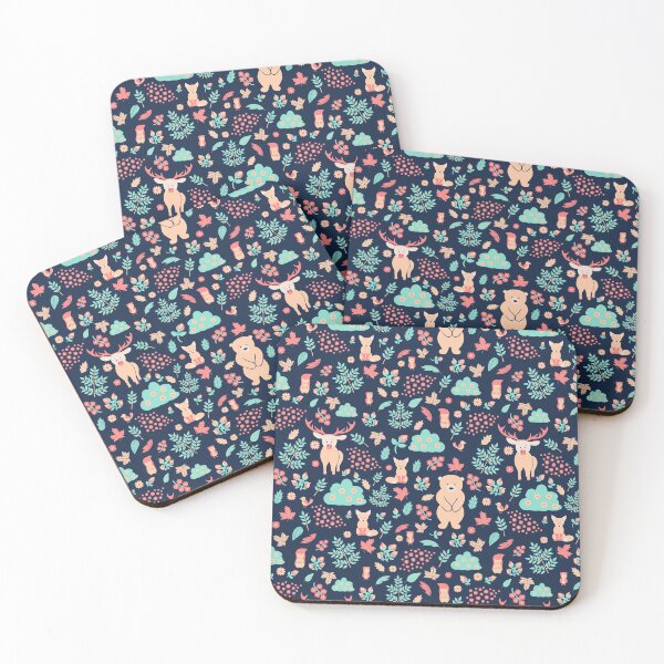 Item preview, Forest Animals Pattern designed and sold by A2Gretchen.