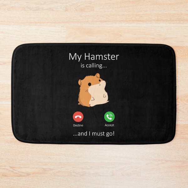Item preview, My Hamster is calling designed and sold by RatArt Designs.