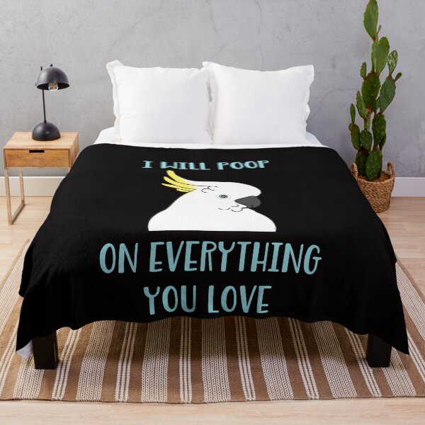 Item preview, Copy oi will poop on everything you love - cockatoo designed and sold by FandomizedRose.