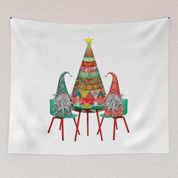 Item preview, Christmas Gnome Tea Party designed and sold by TigsArts.