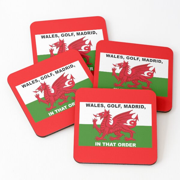 Item preview, WALES GOLF MADRID TShirt Gareth Bale designed and sold by RandomWeird.