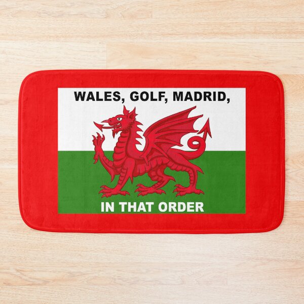 Item preview, WALES GOLF MADRID TShirt Gareth Bale designed and sold by RandomWeird.