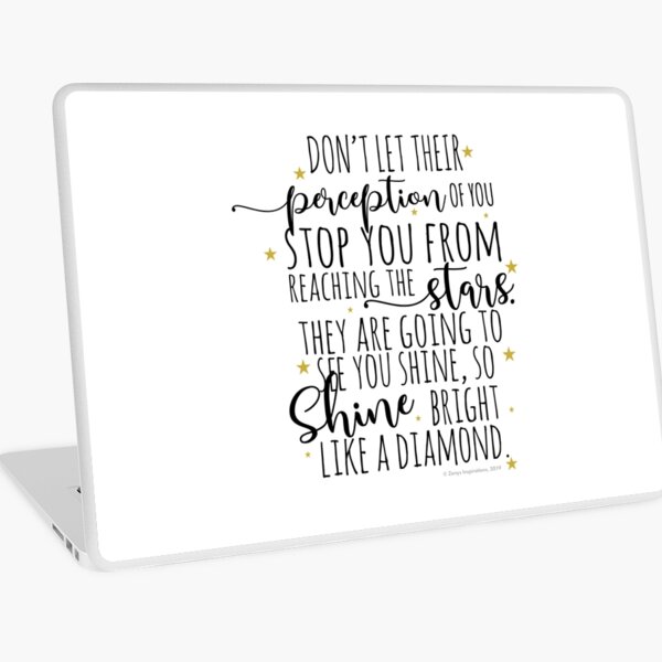 Shine Bright Laptop Skin