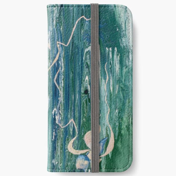 abstract water surface iPhone Wallet