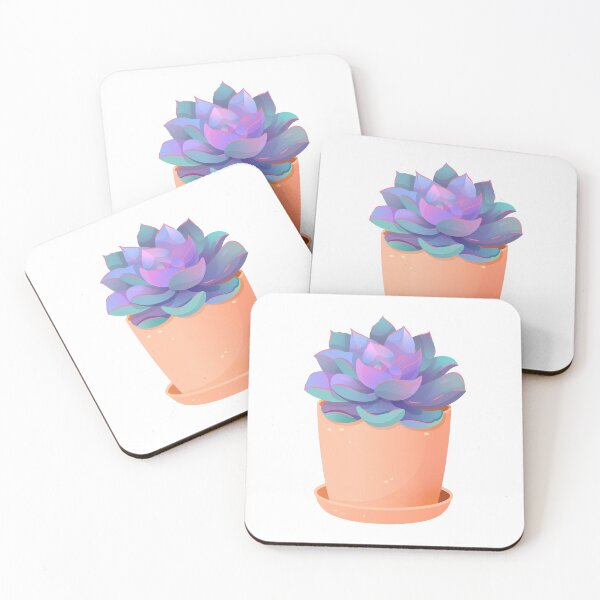 Aperçu de l'œuvre Echeveria Perle von Nuremberg créée et vendue par HearMeRoarDesignsCo.