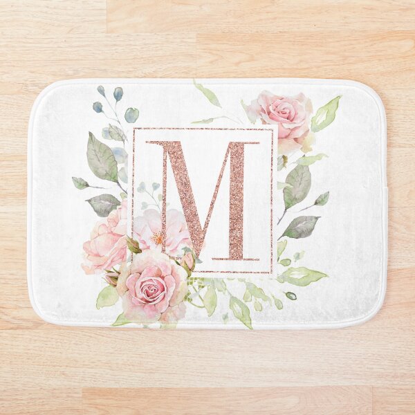 Item preview, Rose Gold Monogram - M designed and sold by PrettyPersonal.