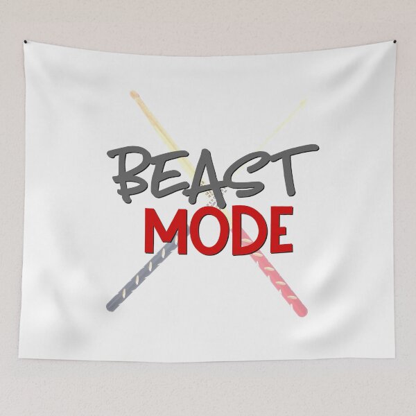 Item preview, Beast Mode - Drumsticks designed and sold by BandMomDesigns.