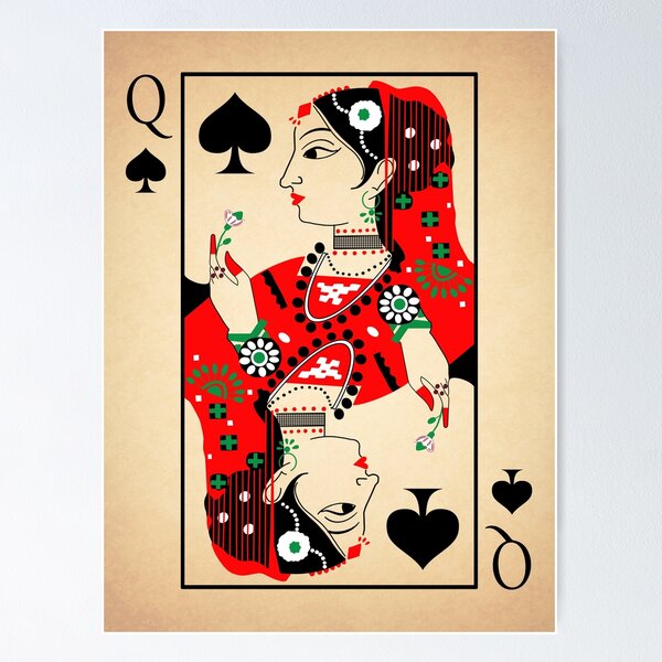Item preview, The Queen of Spades designed and sold by rogue-design.
