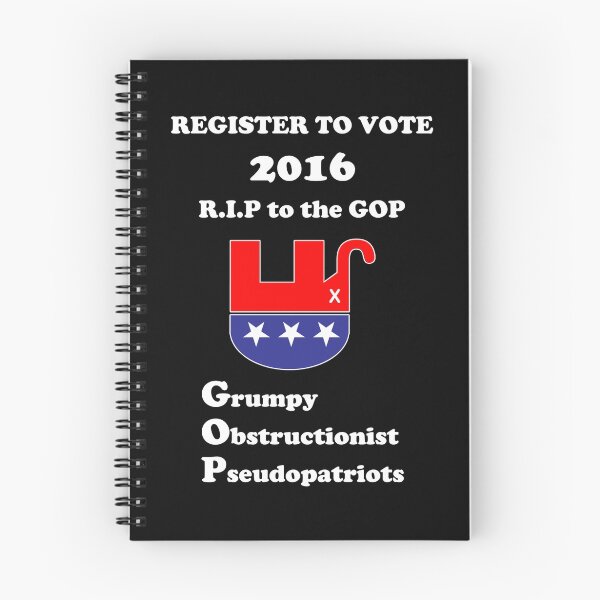 Item preview, Register to Vote for 2016 -- Anti-GOP designed and sold by Samuel Sheats.