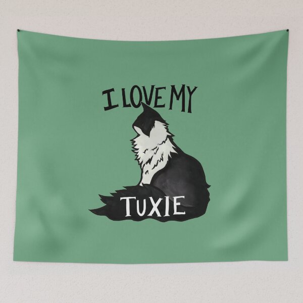 Artikelvorschau, I love my tuxie entworfen und verkauft von FrictionMaxxing.
