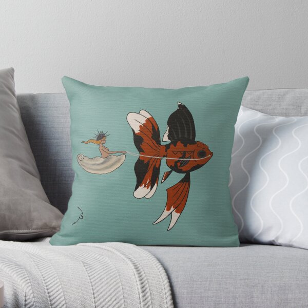 Calico Jack Throw Pillow