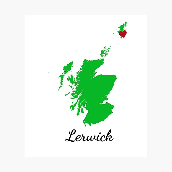 Lerwick Photographic Print