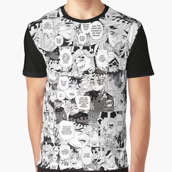 Douma Upper Moon 2 Collage (Demon Slayer KNY) Graphic T-Shirt