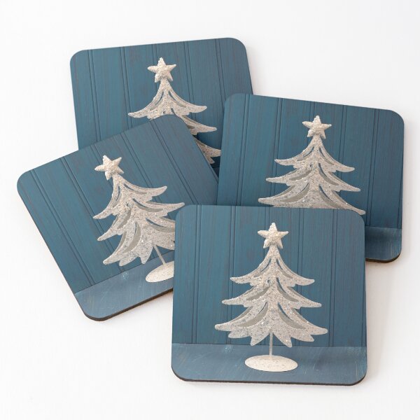 Item preview, A White Christmas tree of metal designed and sold by ikshvaku.