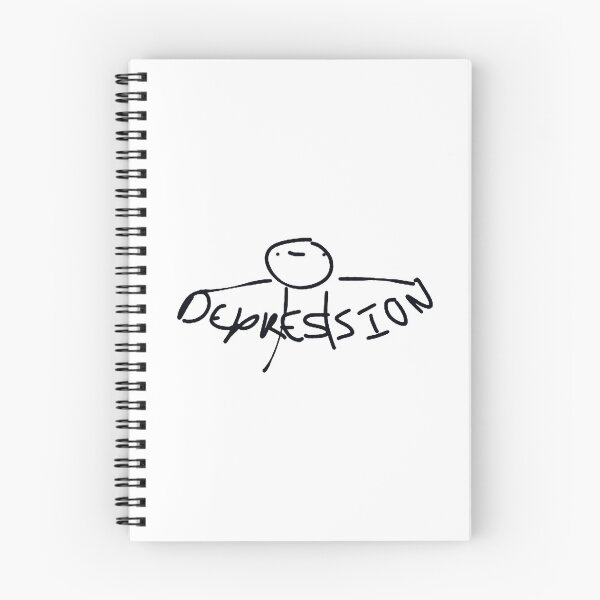 Item preview, Depression designed and sold by Squid-ink-art.
