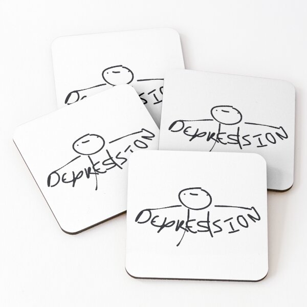 Item preview, Depression designed and sold by Squid-ink-art.