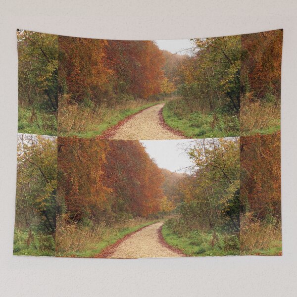 Item preview, Winding Autumn Track designed and sold by pinkal.
