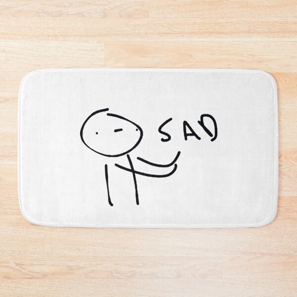 Item preview, Sad designed and sold by Squid-ink-art.