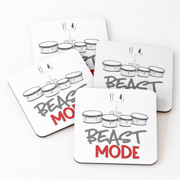 Item preview, Beast Mode - Quads/Tenors designed and sold by BandMomDesigns.
