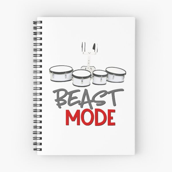 Item preview, Beast Mode - Quads/Tenors designed and sold by BandMomDesigns.