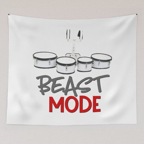 Item preview, Beast Mode - Quads/Tenors designed and sold by BandMomDesigns.