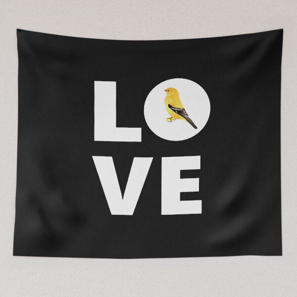 Item preview, Goldfinch Bird Love Shirt, Goldfinch Bird Lover T-Shirt, Goldfinch Bird Gift, Goldfinch Tee, Goldfinch Bird Print, Goldfinch Bird Tshirt designed and sold by LusterCraft.