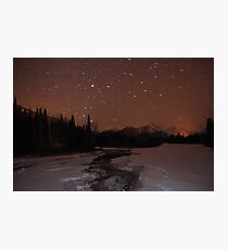Light pollution Photographic Print