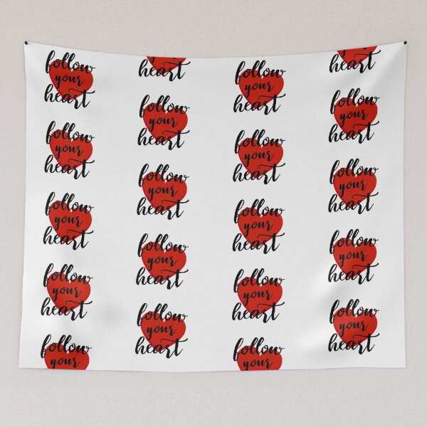 Item preview, Follow Your Heart Sticker designed and sold by ZachTheDesigner.