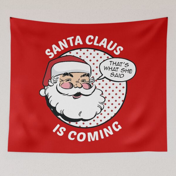 Item preview, Santa Claus Is Coming designed and sold by kjanedesigns.