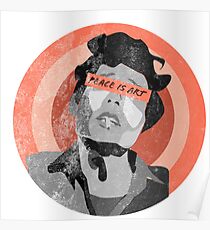 Bob Dylan Sticker Poster