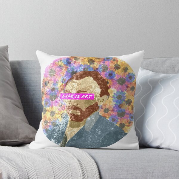 Item preview, Distressed Van Gogh Sticker designed and sold by hanluvspizza.