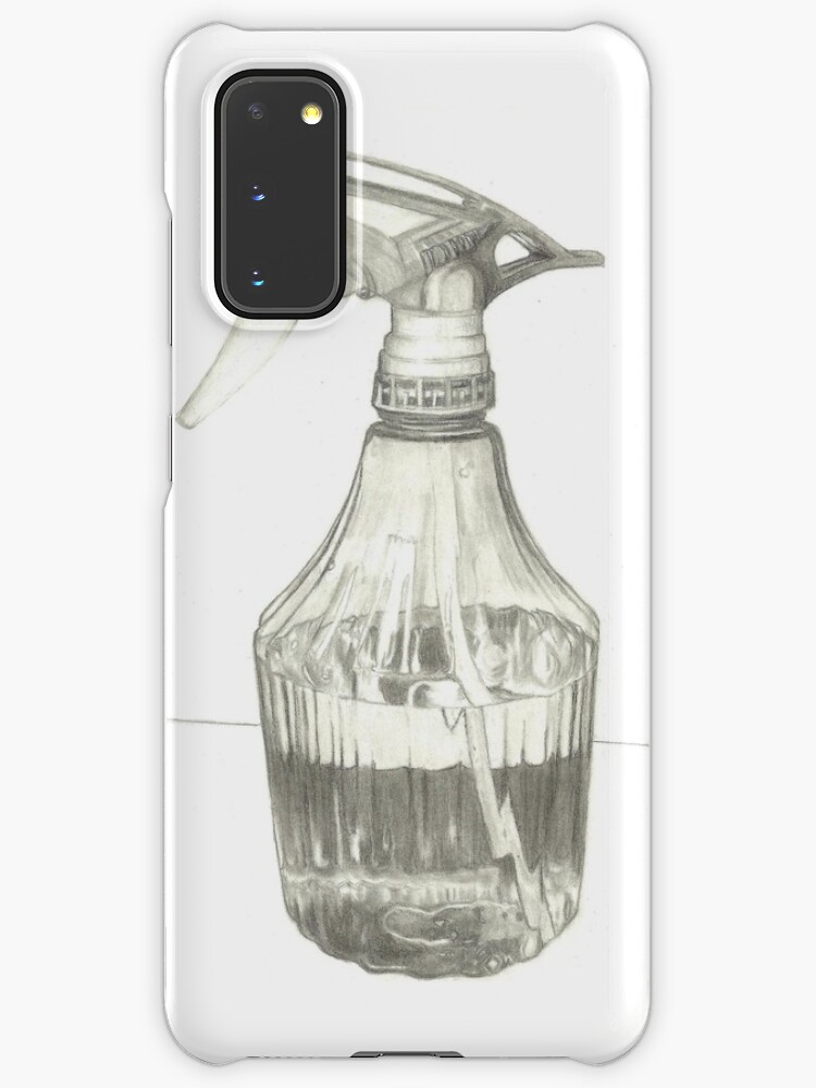 spray bottle drawing