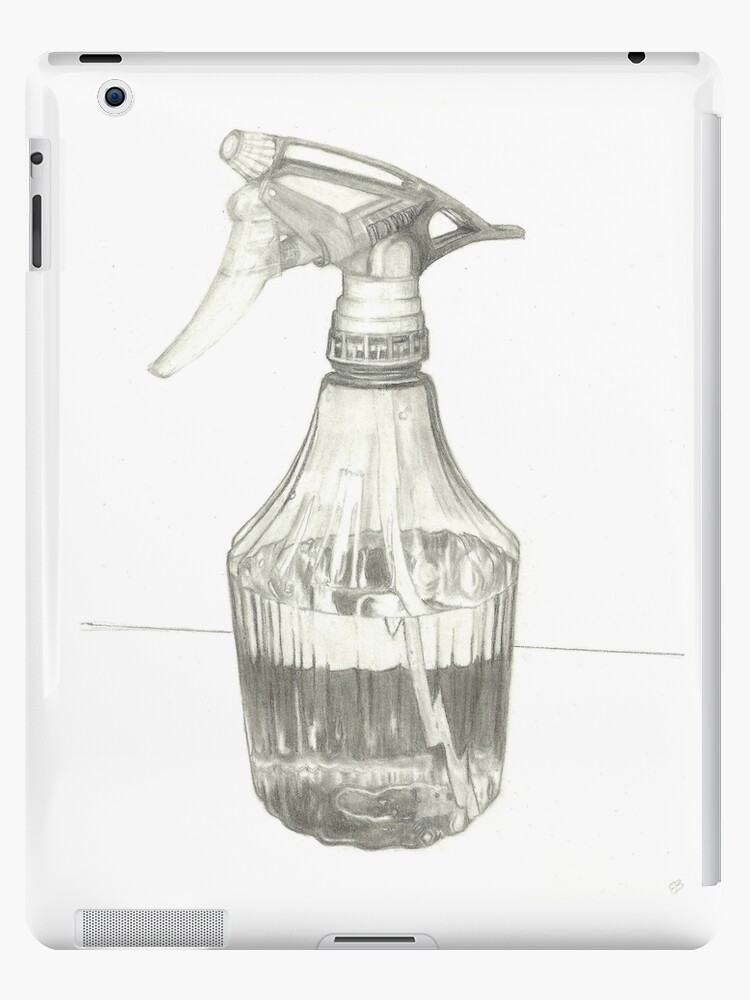 spray bottle drawing