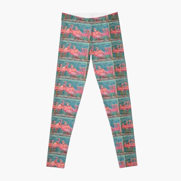 Flamingo Water Leggings – Carly Mejeur