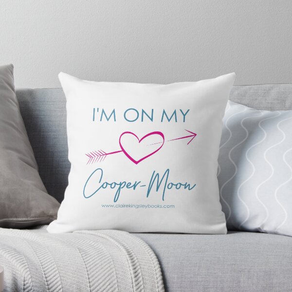 Cooper-Moon Throw Pillow