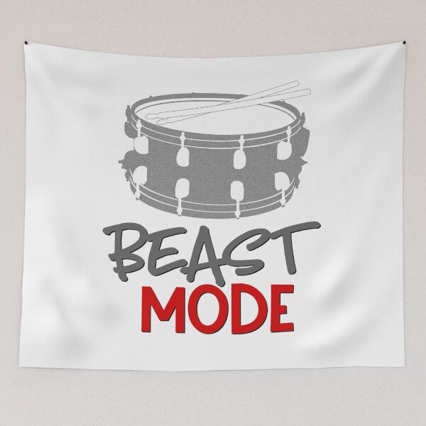 Item preview, Beast Mode - Snare Drum designed and sold by BandMomDesigns.
