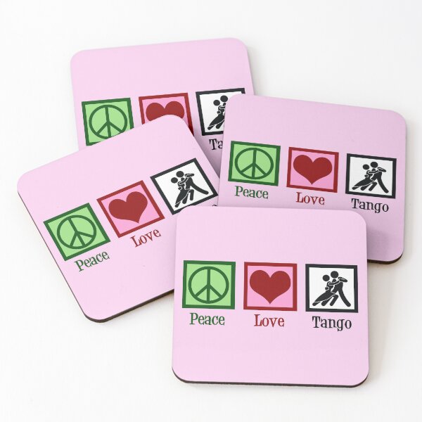 Item preview, Peace Love Tango Dancing designed and sold by Epic Love Designs.