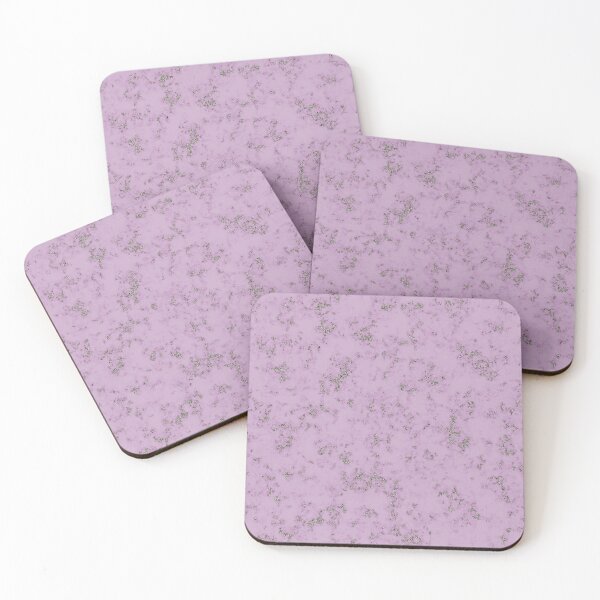 Item preview, Silver Glitter on Violet-Pink Marble designed and sold by BloomCatB.