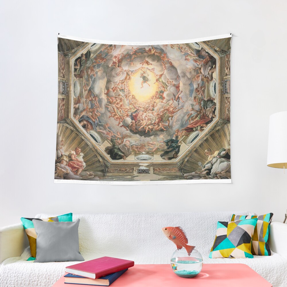 Sistine Chapel Ceiling Michelangelo Tapestry