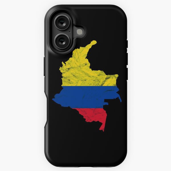 Item preview, Colombia Flag Silhouette designed and sold by crizzinho.