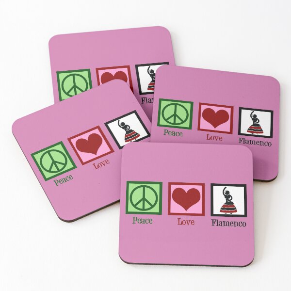 Item preview, Peace Love Flamenco Dancing designed and sold by Epic Love Designs.