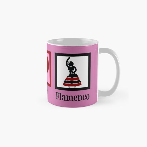 Vista previa del artículo con la obra «Paz Amor Baile Flamenco», diseñado y vendido por Epic Love Designs.