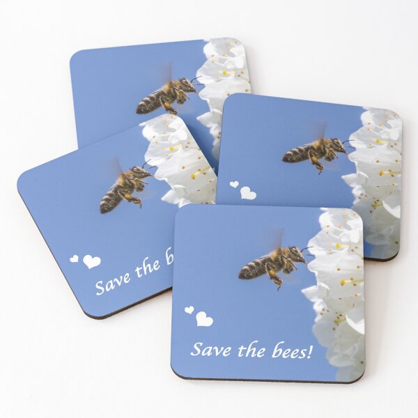 Item preview, Save the bees designed and sold by Katja LebenFreude.